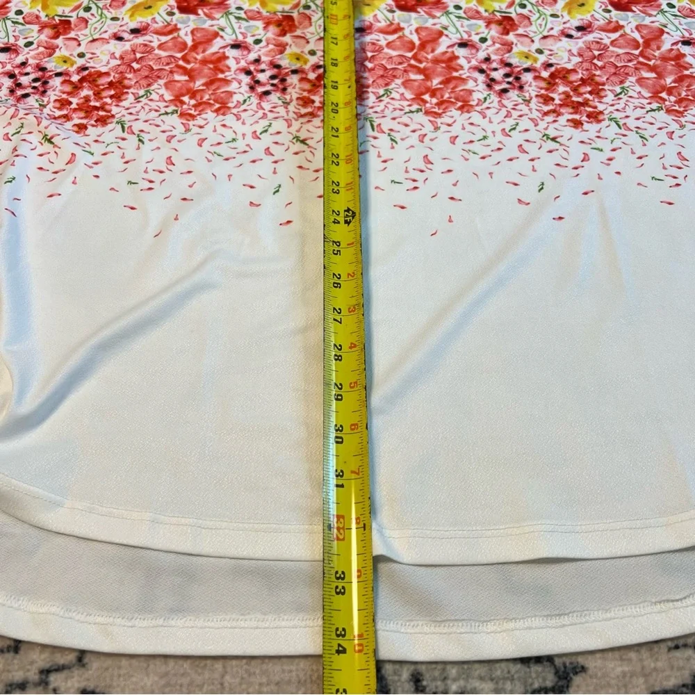 Lane Bryant multi color floral tank top women’s plus Sz. 22/24 - Picture 6 of 6